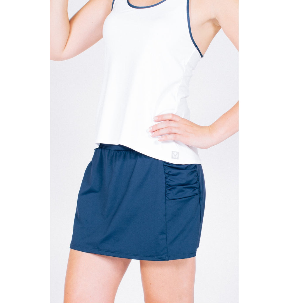 Pocket Skort - Navy