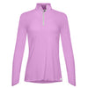 Sun Protector Half Zip Tunic - Lavender