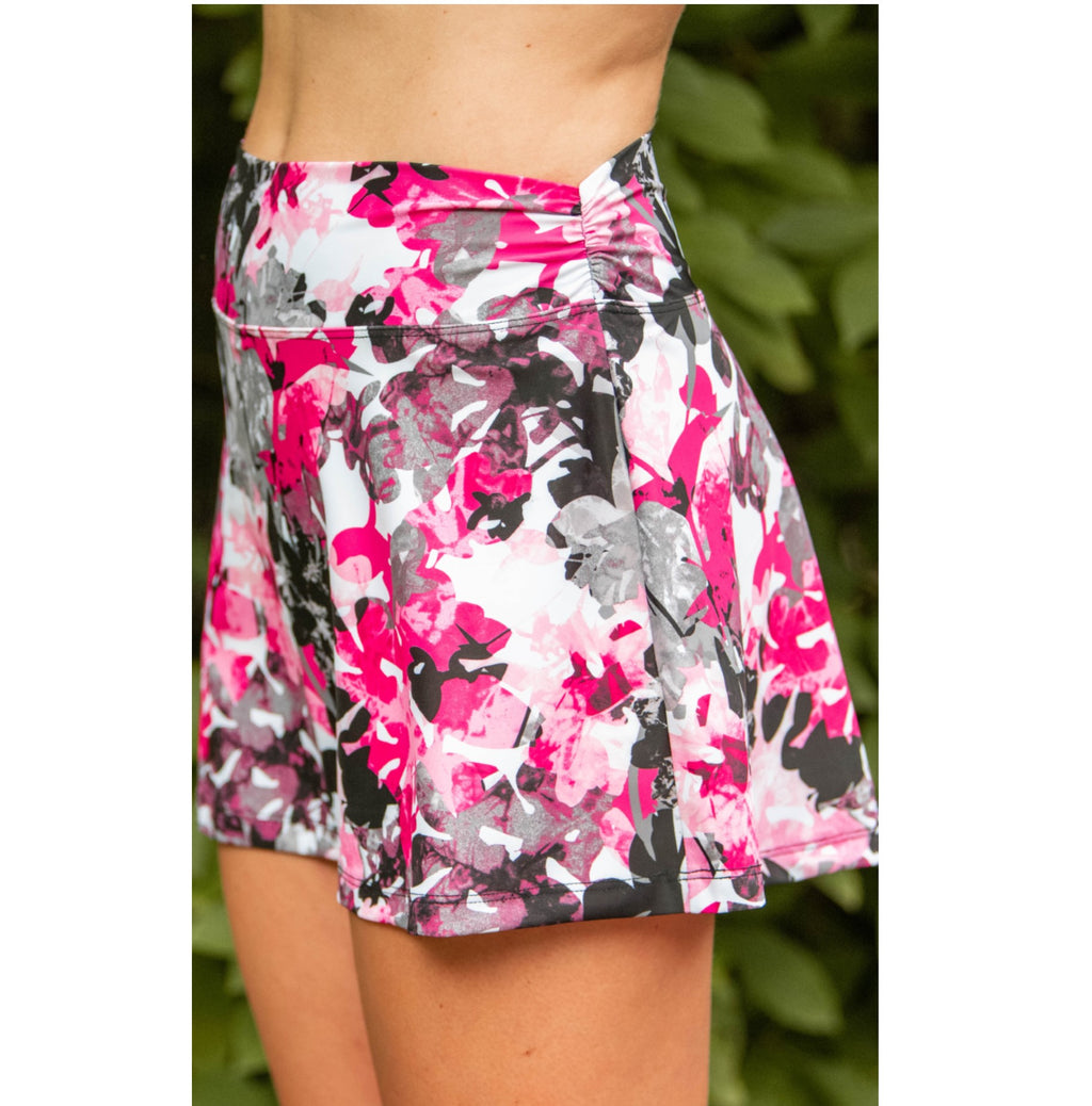 Skort - Graphic Floral