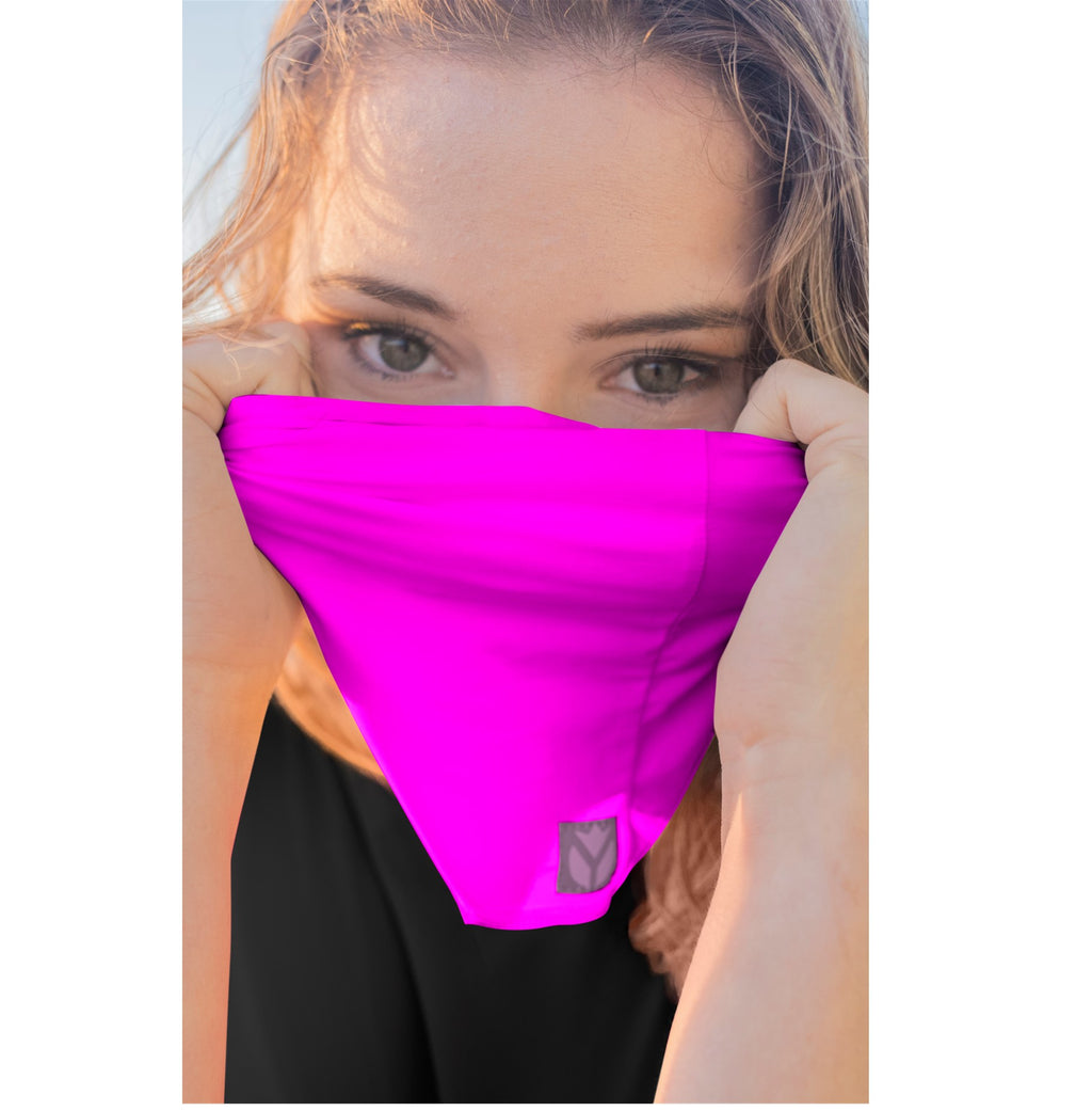 Yaffa Sun Scarf - Magenta