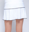 Flounce Skirt White