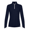 Sun Protector Half Zip Tunic - Midnight Navy