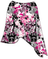 Sun Poncho -  Graphic Floral
